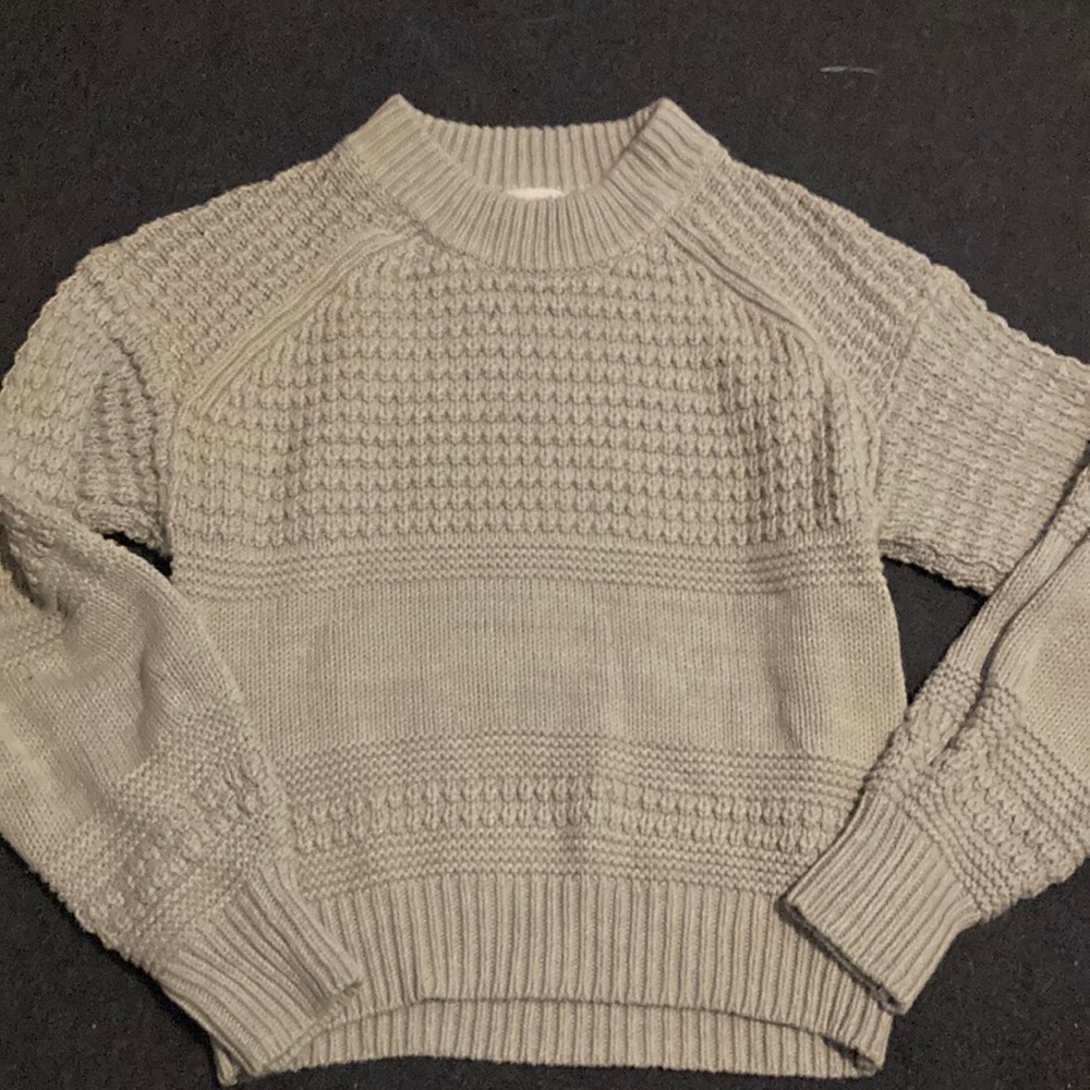Light gray sweater